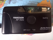 Fotoapparat Traveler AF mini Auto focus mit Batterie Rollfilm