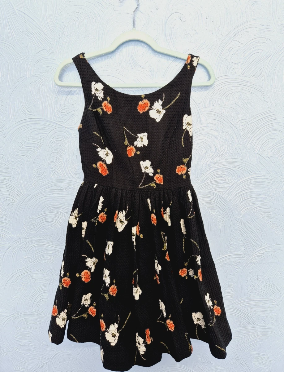 Haut Vintage Topshop Années 70 - Imprimé Floral, Bretelles Spaghetti, Taille 12 - Occasion Très Bon état