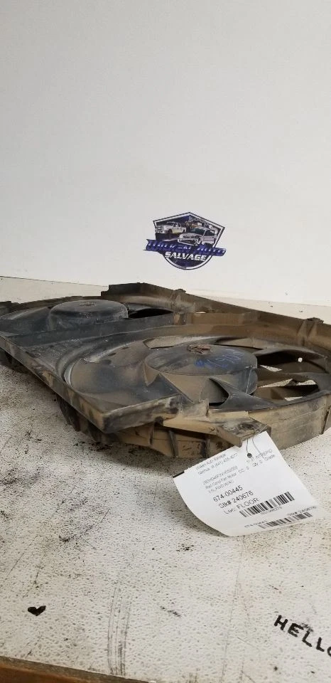 Conjunto de ventilador de motor de ventilador de radiador compatible con 93-97 CONCORDE 1986273 Foto 2 de 4