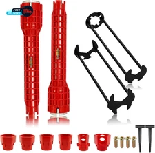 Multifunctional Kitchen Faucet Sink Basin Wrench, Kitchen Drain Tub Removal Nut