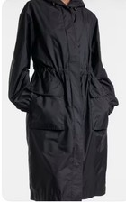 Moncler Trench schwarz Größe O