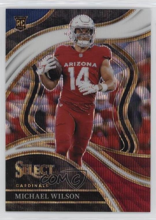 2023 Panini Select Club Level Tri-Color Prizm 52/149 Michael Wilson #234 1cw4