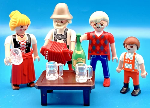 Playmobil Figures Vintage Alpine Series/Other Accessories 10 Pieces Preowned