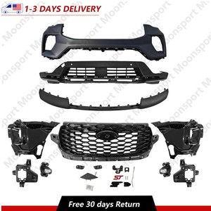 For 2025 Ford Explorer ST New Complete Front Bumper Kit W/Grille
