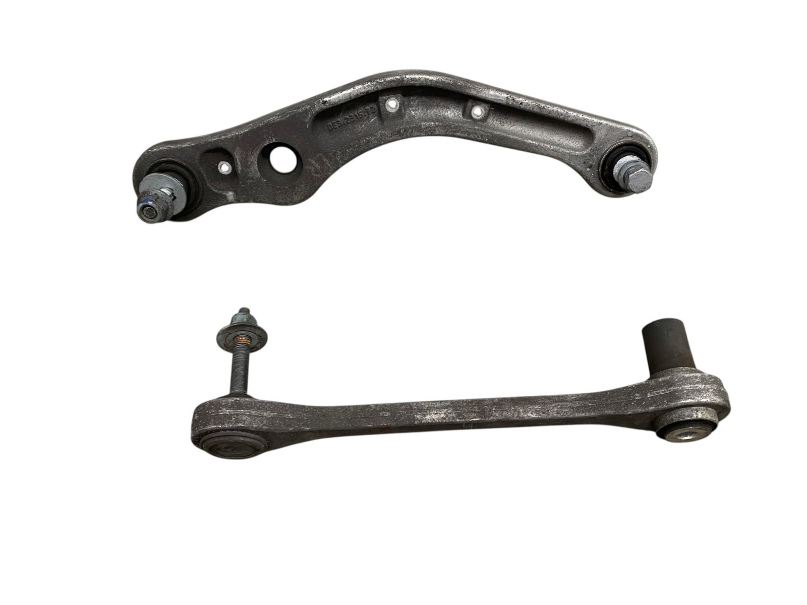 2015 BENTLEY CONTINENTAL 4.0L V8 S LH LEFT REAR LOWER & UPPER CONTROL ARM SET x3