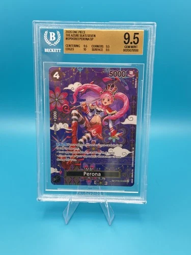 Perona - OP06-093 (SP) OP06-093 PSA The Azure Sea's Seven Foil One Piece BG 9.5