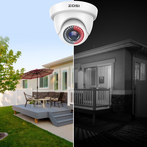 ZOSI CCTV 2PK/4PK 1080P Security Camera Outdoor Home Surveillance 2MP HD 3000TVL - Picture 125 of 148