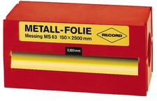 Record Metallfolie Stahl rostfr&auml;ser 150x2500x0 400mm