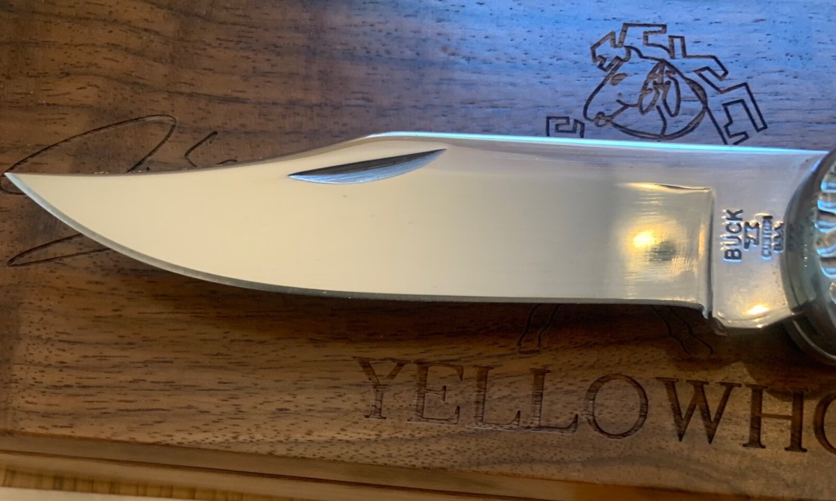 BUCK 110 BRIAN YELLOWHORSE 25 YEAR KNIFE NEVER USED BRT4 | eBay BUCK 110 BRIAN YELLOWHORSE 25 YEAR KNIFE NEVER USED BRT4 | eBay