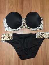 VS Victoria's Secret swim bikini bathing suit  top 32C  bottom XS