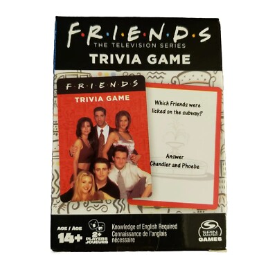 FRIENDS Trivia Game Television Series. 53 Card Deck NEW Free Ship. Matthew Perry