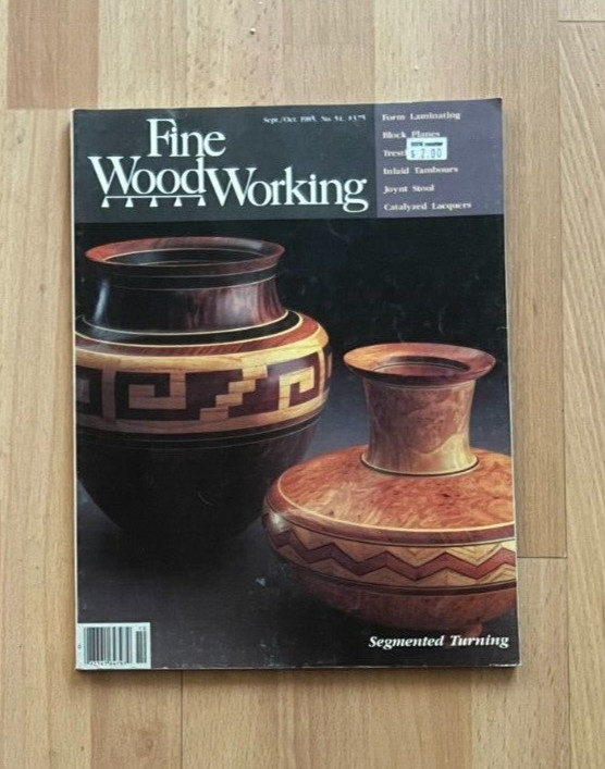 3 ~ Fine Woodworking Magazines ~ March 1983 (64) & July-Sept 1985 (53&54) PB VG