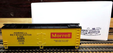 AHM  5296C HO Scale 40' Billboard Scribed Reefer "MORRELL" with KD's