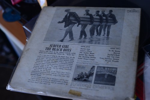 THE BEACH BOYS SURFER GIRL~1963 MONO CAPITOL LOS ANGELES FIRST PRESS LP~WILSON - Picture 3 of 6