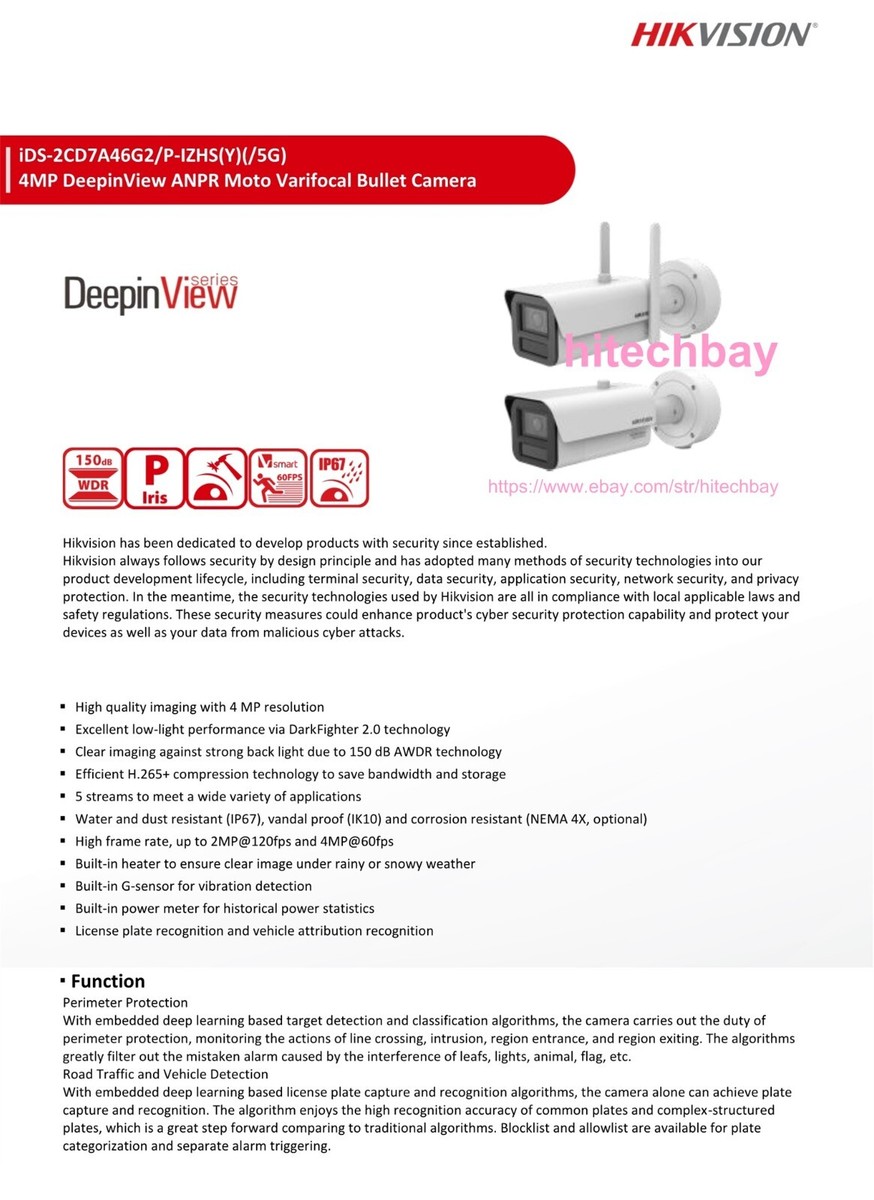 License Plate Hikvision Anpr Camera Installation Manual New! 4MP