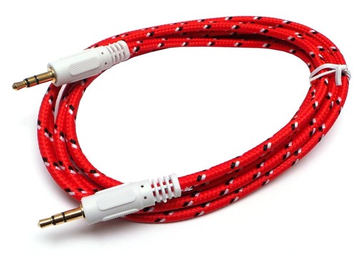 3.5mm AUX AUXILIARY CORD Male Male Stereo Audio Cable PC iPod MP3 CAR AUDIO lot - Picture 5 of 33