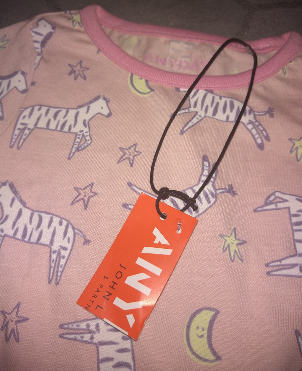 New John Lewis Pink Zebra Outfit Set 3-6 Months Sold Out Summer Holiday image 4