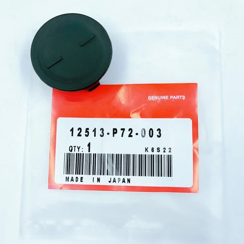 OEM Cylinder Head Rear Cam Plug with Seal 12513-P72-003 For Honda Civic Acura US - Picture 3 of 8