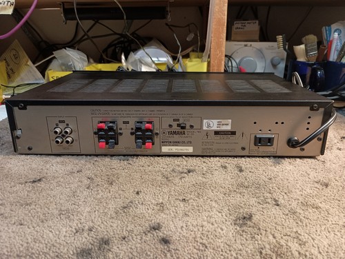 Yamaha M-35 Stereo 2-4 Ch. Power Amplifier (pro serviced) - Picture 5 of 6