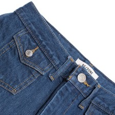 Re/Done NWD Denim Jeans Size 27 US 70s Wide Leg Pocket in True Rinse Blue