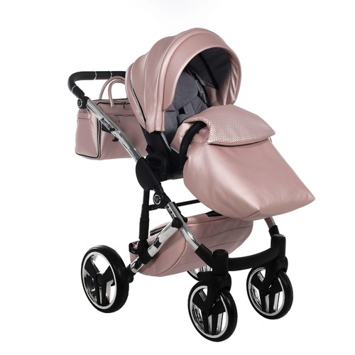JUNAMA FLUO LINE V2 BABY PRAM STROLLER 3in1 CARRYCOT+ PUSHCHAIR + CAR SEAT - Picture 79 of 84