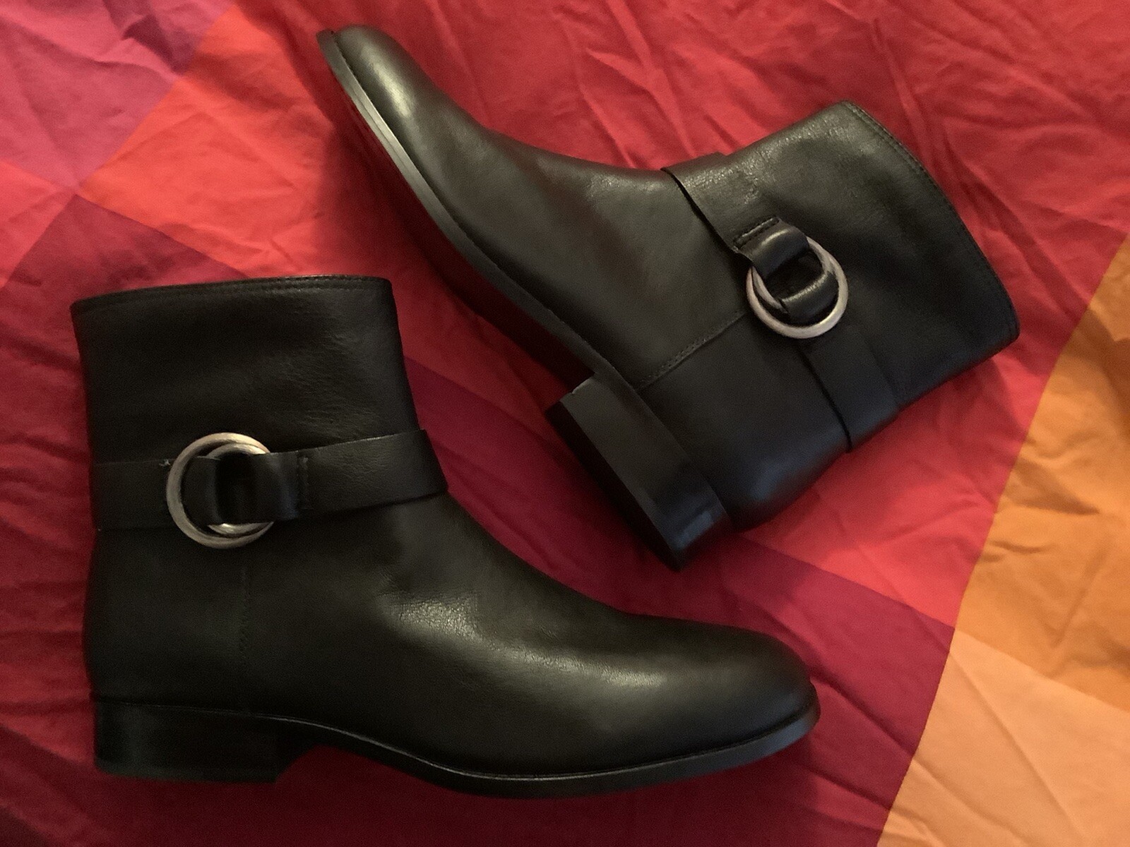 frye sacha zip leather bootie