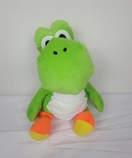 Super Mario World Plush Green Yoshi Soft Toy Stuffed Doll 22"