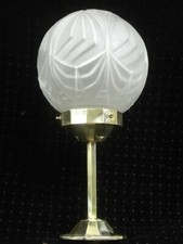 🇫🇷 ANCIEN GLOBE SUSPENSION VERRE DEPOLI LUSTRE PLAFONNIER ART DECO LAMPE LAMP