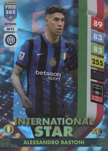 Panini Fifa 365 Adrenalyn XL 2025 Internation Star INT 1- INT24 Haaland / Mbappé - 第 15/28 張圖片