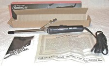 766 -Vintage-SUNBEAM PRO-STICK CURLER/STYLER-1982- 54-179 w Stand Instructions
