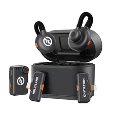 Hollyland Lark M2S Ultimate Combo 2-Person Mic (Camera RX+USB-C RX+Lightning RX)