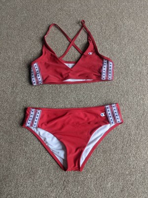 champion red bikini