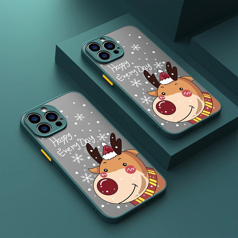 Christmas Shockproof Slim Case Cover For iPhone 15 14 13 12 Pro Max 11 XR 8 Plus - Image 3 of 4