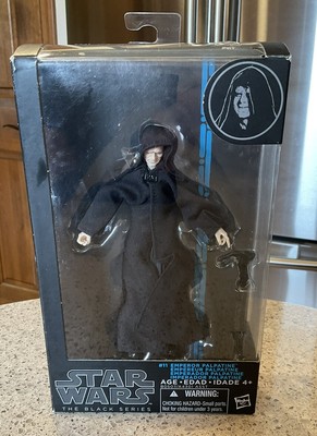 Hasbro STAR WARS Black Series Emperor Palpatine 2014 Blue Line Edition #11 NEW