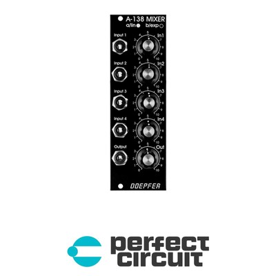 Doepfer A-138aV Linear Mixer Vintage Edition EURORACK - NEW - PERFECT CIRCUIT
