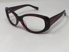 VIA SPIGA 329-S 91A Sunglasses Frame 54-16-135 Burgundy Red Crystal XI58
