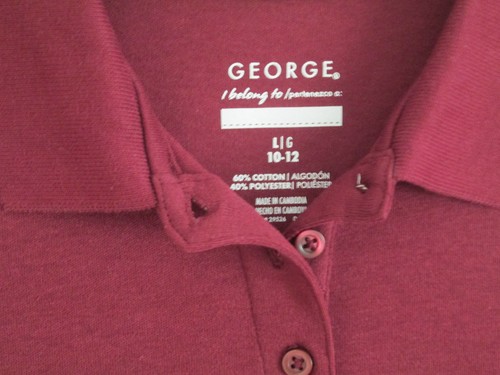 Camisa Niño Mangas Largas Polo XS Grande XXL 4 5 12 18 NUEVO - Imagen 4 de 12