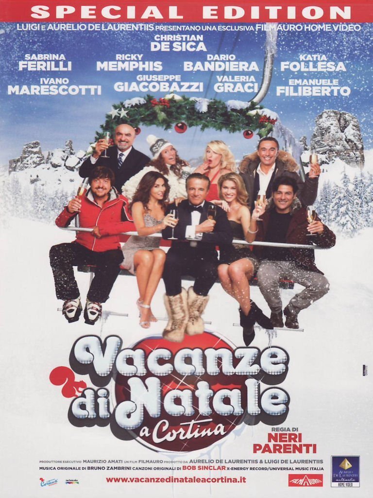 Vacanze Di Natale A Cortina (DVD) christian de sica ricky memphis