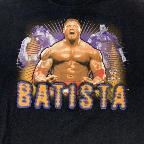 Vintage 2002 Batista WWE T Shirt 