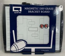 Quartet Magneric Dry Erase Bracket Board 11" x 14" 32 teams w/portable easel NEW
