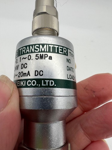 NAGANO KEIKI Pressure Transmitter ZT15 Range -0.1~0.5MPa 24VDC 500 ohm max JAPAN - Afbeelding 3 van 8
