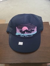 Nice Vintage Pikes Peak Colorado Mesh Snapback Trucker Hat. Made In USA