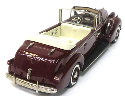 M.A.E. #521 1939 McLAUGHLIN BUICK ROYAL TOUR CAR 1/43 white metal