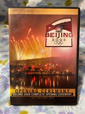 DVD NBC Beijing 2008 Opening Ceremony Olympics Olympiad xxix two vol DVD