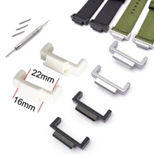 22mm to 16mm PC Watch Strap Connectors for DW5600 DW-5025 6900 8900 ABS Adapters
