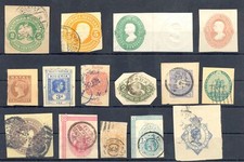 WORLD -OUTSITE EUROPE -15 x PS-CUT OUTS - VF