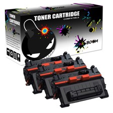3 Black Toner Cartridge replace for HP CE390A 90A LaserJet MFP M602n M603 M603n