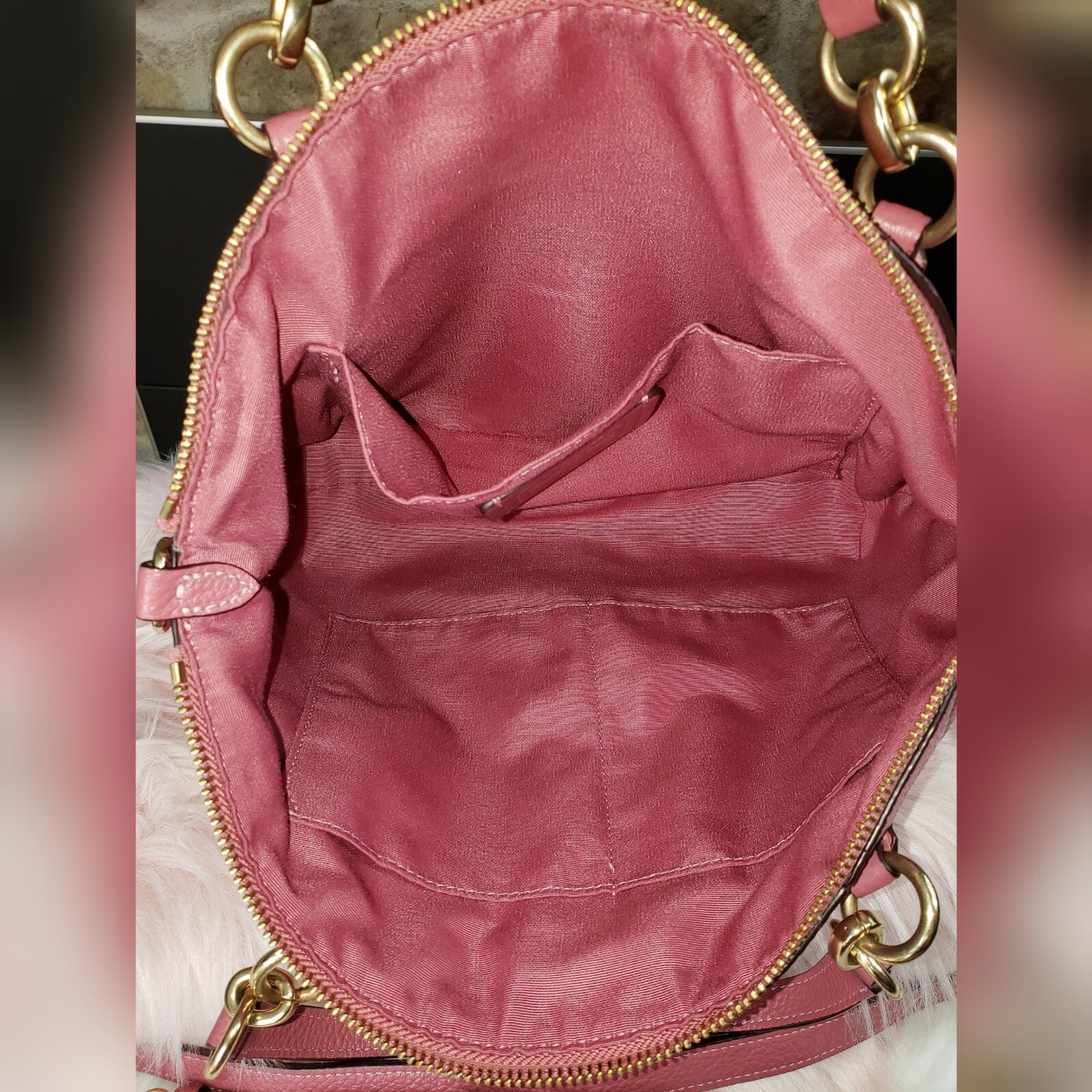 Coach KELSEY Satchel ️2 BAG SET ⬅️28993 & 31077🎀 ROU… Gem