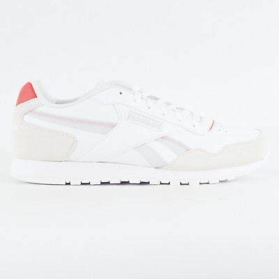Herren Reebok CL Harman Run GY9698 weiß Leder Schnürschuhe Freizeit Wandern Turnschuhe