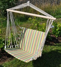 Fauteuil Suspendu Hamac à Chaise Siège Matelas de Jardin